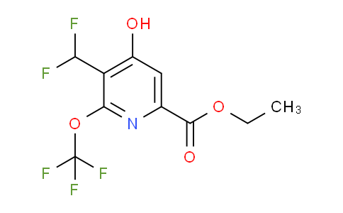 AM156331 | 1806728-93-7 | Ethyl 3-(difluoromethyl)-4-hydroxy-2-(trifluoromethoxy)pyridine-6-carboxylate
