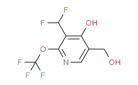 AM156332 | 1804360-75-5 | 3-(Difluoromethyl)-4-hydroxy-2-(trifluoromethoxy)pyridine-5-methanol