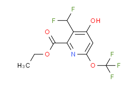 AM156333 | 1806735-19-2 | Ethyl 3-(difluoromethyl)-4-hydroxy-6-(trifluoromethoxy)pyridine-2-carboxylate