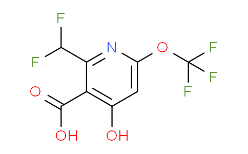 AM156337 | 1804797-45-2 | 2-(Difluoromethyl)-4-hydroxy-6-(trifluoromethoxy)pyridine-3-carboxylic acid