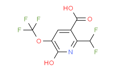 AM156347 | 1806729-06-5 | 2-(Difluoromethyl)-6-hydroxy-5-(trifluoromethoxy)pyridine-3-carboxylic acid