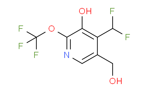AM156349 | 1806728-57-3 | 4-(Difluoromethyl)-3-hydroxy-2-(trifluoromethoxy)pyridine-5-methanol