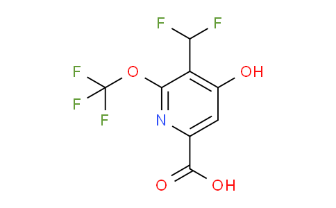 AM156352 | 1806160-14-4 | 3-(Difluoromethyl)-4-hydroxy-2-(trifluoromethoxy)pyridine-6-carboxylic acid