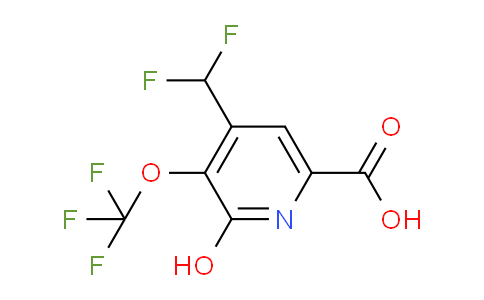 AM156357 | 1803961-10-5 | 4-(Difluoromethyl)-2-hydroxy-3-(trifluoromethoxy)pyridine-6-carboxylic acid