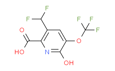 AM156362 | 1806746-01-9 | 5-(Difluoromethyl)-2-hydroxy-3-(trifluoromethoxy)pyridine-6-carboxylic acid