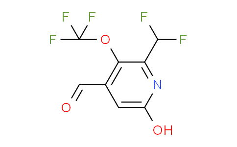 AM156364 | 1806728-09-5 | 2-(Difluoromethyl)-6-hydroxy-3-(trifluoromethoxy)pyridine-4-carboxaldehyde