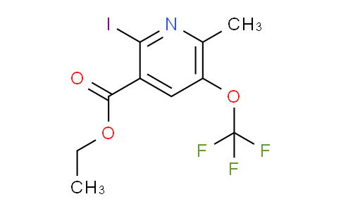 AM156365 | 1804649-10-2 | Ethyl 2-iodo-6-methyl-5-(trifluoromethoxy)pyridine-3-carboxylate