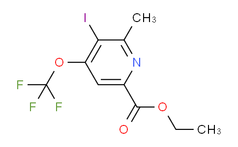 AM156369 | 1804773-52-1 | Ethyl 3-iodo-2-methyl-4-(trifluoromethoxy)pyridine-6-carboxylate