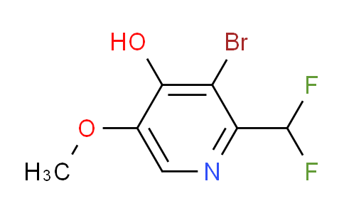 AM15637 | 1807000-58-3 | 3-Bromo-2-(difluoromethyl)-4-hydroxy-5-methoxypyridine