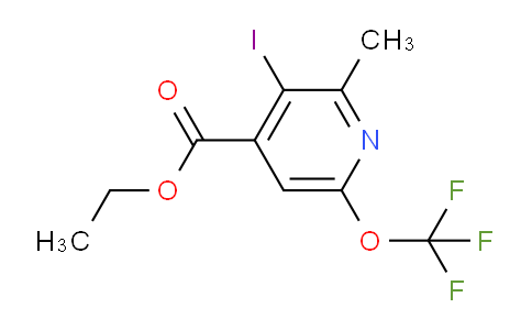 AM156371 | 1804435-84-4 | Ethyl 3-iodo-2-methyl-6-(trifluoromethoxy)pyridine-4-carboxylate