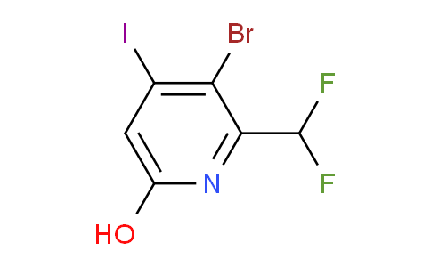 AM15638 | 1805346-48-8 | 3-Bromo-2-(difluoromethyl)-6-hydroxy-4-iodopyridine
