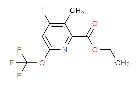 AM156382 | 1804436-04-1 | Ethyl 4-iodo-3-methyl-6-(trifluoromethoxy)pyridine-2-carboxylate