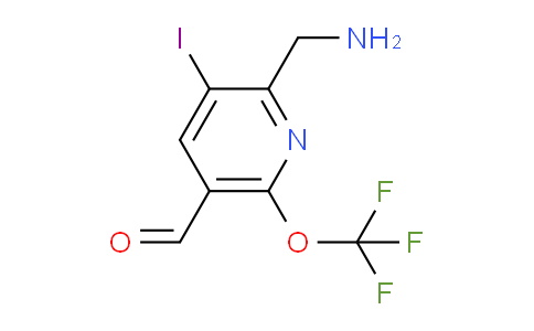 AM156383 | 1804851-43-1 | 2-(Aminomethyl)-3-iodo-6-(trifluoromethoxy)pyridine-5-carboxaldehyde