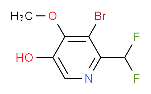 AM15639 | 1804461-73-1 | 3-Bromo-2-(difluoromethyl)-5-hydroxy-4-methoxypyridine
