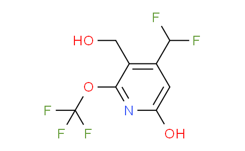AM156391 | 1804725-64-1 | 4-(Difluoromethyl)-6-hydroxy-2-(trifluoromethoxy)pyridine-3-methanol