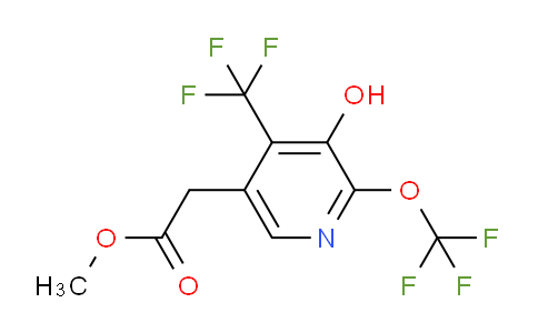 AM156396 | 1804645-86-0 | Methyl 3-hydroxy-2-(trifluoromethoxy)-4-(trifluoromethyl)pyridine-5-acetate