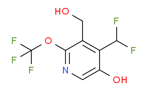 AM156397 | 1804646-54-5 | 4-(Difluoromethyl)-5-hydroxy-2-(trifluoromethoxy)pyridine-3-methanol