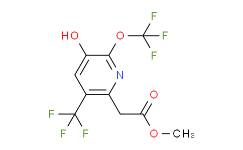AM156398 | 1804367-68-7 | Methyl 3-hydroxy-2-(trifluoromethoxy)-5-(trifluoromethyl)pyridine-6-acetate