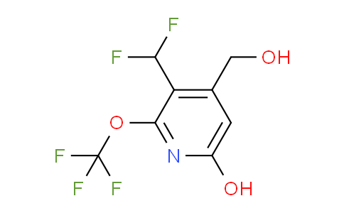 AM156399 | 1806728-67-5 | 3-(Difluoromethyl)-6-hydroxy-2-(trifluoromethoxy)pyridine-4-methanol
