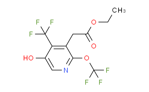 AM156405 | 1804796-59-5 | Ethyl 5-hydroxy-2-(trifluoromethoxy)-4-(trifluoromethyl)pyridine-3-acetate