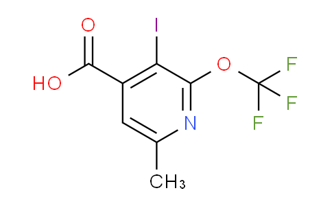AM156408 | 1806172-52-0 | 3-Iodo-6-methyl-2-(trifluoromethoxy)pyridine-4-carboxylic acid