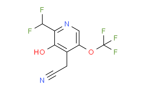 AM156409 | 1804477-96-0 | 2-(Difluoromethyl)-3-hydroxy-5-(trifluoromethoxy)pyridine-4-acetonitrile