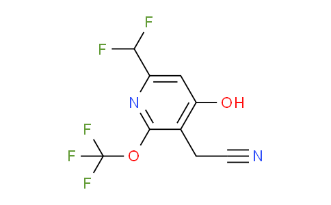 AM156418 | 1806047-90-4 | 6-(Difluoromethyl)-4-hydroxy-2-(trifluoromethoxy)pyridine-3-acetonitrile