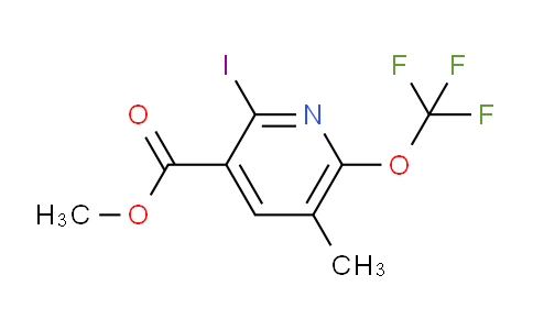 AM156424 | 1804773-39-4 | Methyl 2-iodo-5-methyl-6-(trifluoromethoxy)pyridine-3-carboxylate