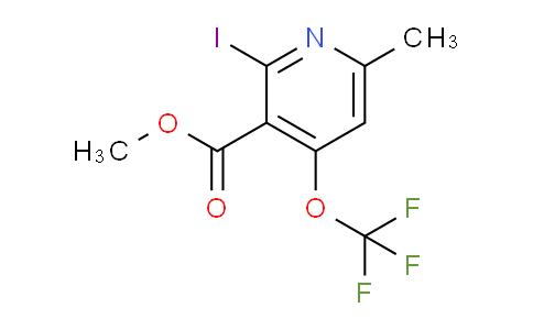 AM156428 | 1804773-40-7 | Methyl 2-iodo-6-methyl-4-(trifluoromethoxy)pyridine-3-carboxylate