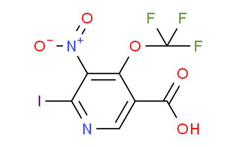 AM156429 | 1804355-91-6 | 2-Iodo-3-nitro-4-(trifluoromethoxy)pyridine-5-carboxylic acid