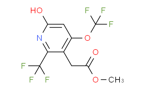 AM156437 | 1806727-52-5 | Methyl 6-hydroxy-4-(trifluoromethoxy)-2-(trifluoromethyl)pyridine-3-acetate