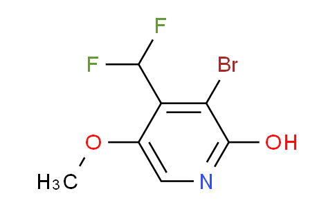 AM15644 | 1805245-18-4 | 3-Bromo-4-(difluoromethyl)-2-hydroxy-5-methoxypyridine