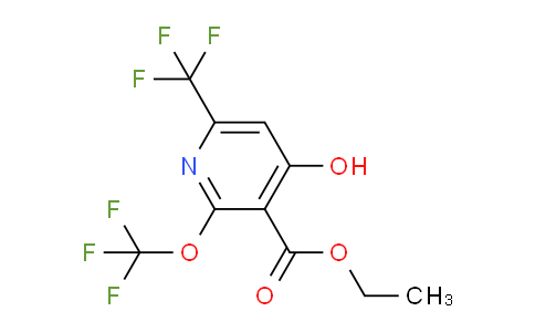 AM156443 | 1806726-11-3 | Ethyl 4-hydroxy-2-(trifluoromethoxy)-6-(trifluoromethyl)pyridine-3-carboxylate