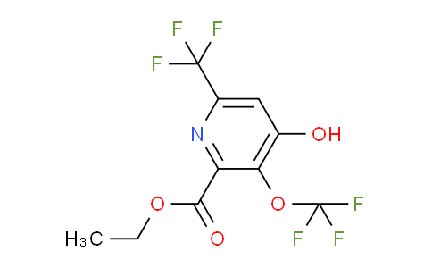 AM156447 | 1806726-22-6 | Ethyl 4-hydroxy-3-(trifluoromethoxy)-6-(trifluoromethyl)pyridine-2-carboxylate