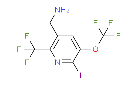 AM156448 | 1805965-39-2 | 5-(Aminomethyl)-2-iodo-3-(trifluoromethoxy)-6-(trifluoromethyl)pyridine