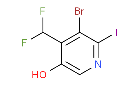 AM15645 | 1807000-23-2 | 3-Bromo-4-(difluoromethyl)-5-hydroxy-2-iodopyridine