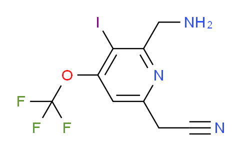 AM156450 | 1806250-25-8 | 2-(Aminomethyl)-3-iodo-4-(trifluoromethoxy)pyridine-6-acetonitrile
