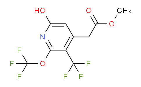 AM156451 | 1804778-83-3 | Methyl 6-hydroxy-2-(trifluoromethoxy)-3-(trifluoromethyl)pyridine-4-acetate