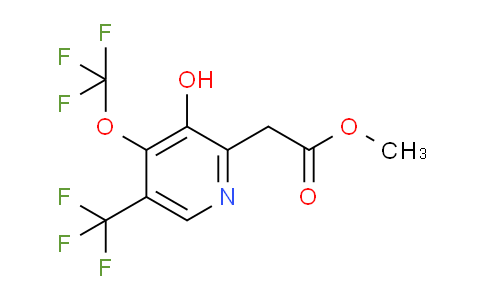 AM156456 | 1804367-73-4 | Methyl 3-hydroxy-4-(trifluoromethoxy)-5-(trifluoromethyl)pyridine-2-acetate