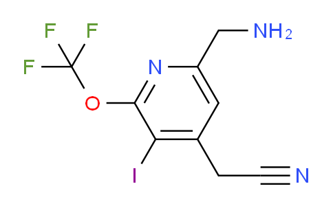 AM156457 | 1804368-09-9 | 6-(Aminomethyl)-3-iodo-2-(trifluoromethoxy)pyridine-4-acetonitrile