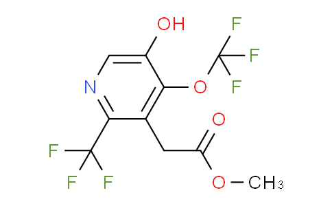 AM156459 | 1806045-85-1 | Methyl 5-hydroxy-4-(trifluoromethoxy)-2-(trifluoromethyl)pyridine-3-acetate