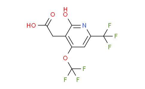 AM156461 | 1804777-81-8 | 2-Hydroxy-4-(trifluoromethoxy)-6-(trifluoromethyl)pyridine-3-acetic acid