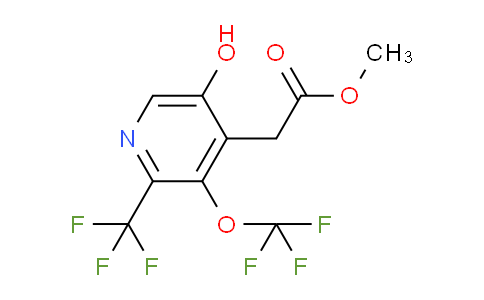 AM156462 | 1806192-09-5 | Methyl 5-hydroxy-3-(trifluoromethoxy)-2-(trifluoromethyl)pyridine-4-acetate