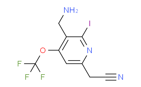 AM156468 | 1804850-79-0 | 3-(Aminomethyl)-2-iodo-4-(trifluoromethoxy)pyridine-6-acetonitrile