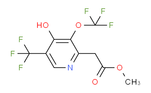AM156469 | 1804646-03-4 | Methyl 4-hydroxy-3-(trifluoromethoxy)-5-(trifluoromethyl)pyridine-2-acetate