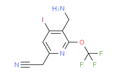 AM156472 | 1805965-75-6 | 3-(Aminomethyl)-4-iodo-2-(trifluoromethoxy)pyridine-6-acetonitrile