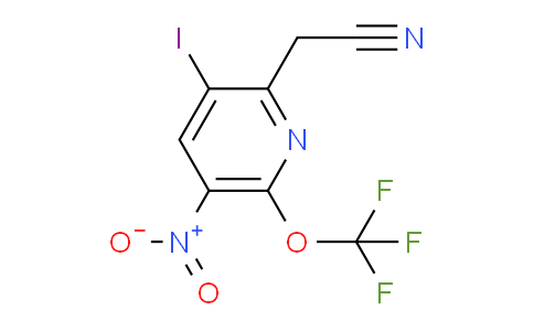 AM156478 | 1805946-44-4 | 3-Iodo-5-nitro-6-(trifluoromethoxy)pyridine-2-acetonitrile