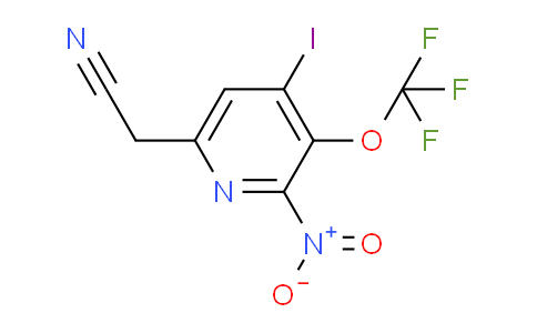 AM156481 | 1806167-32-7 | 4-Iodo-2-nitro-3-(trifluoromethoxy)pyridine-6-acetonitrile