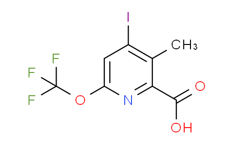AM156482 | 1804731-38-1 | 4-Iodo-3-methyl-6-(trifluoromethoxy)pyridine-2-carboxylic acid