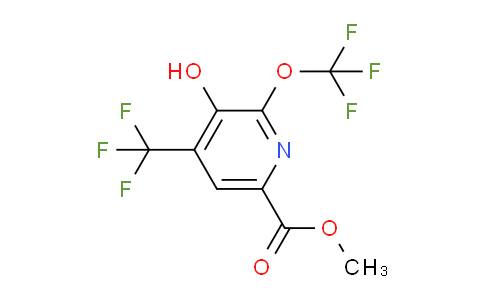 AM156489 | 1804343-84-7 | Methyl 3-hydroxy-2-(trifluoromethoxy)-4-(trifluoromethyl)pyridine-6-carboxylate